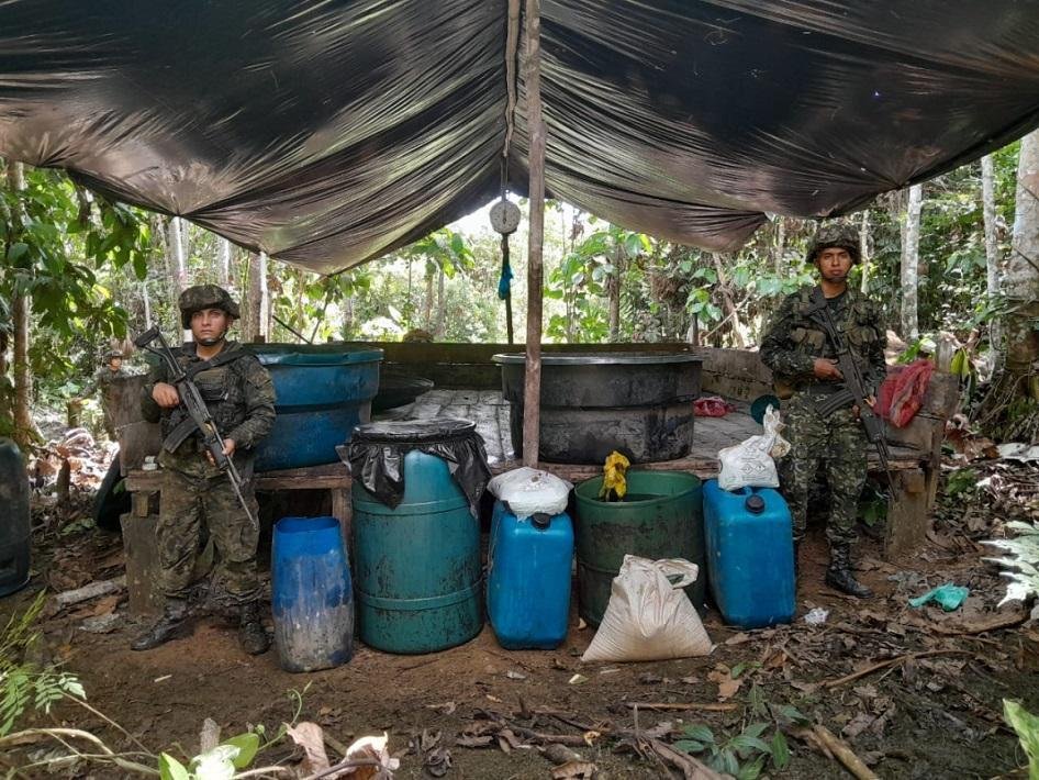 Persistencia del Narcotráfico y cultivos ilícitos.